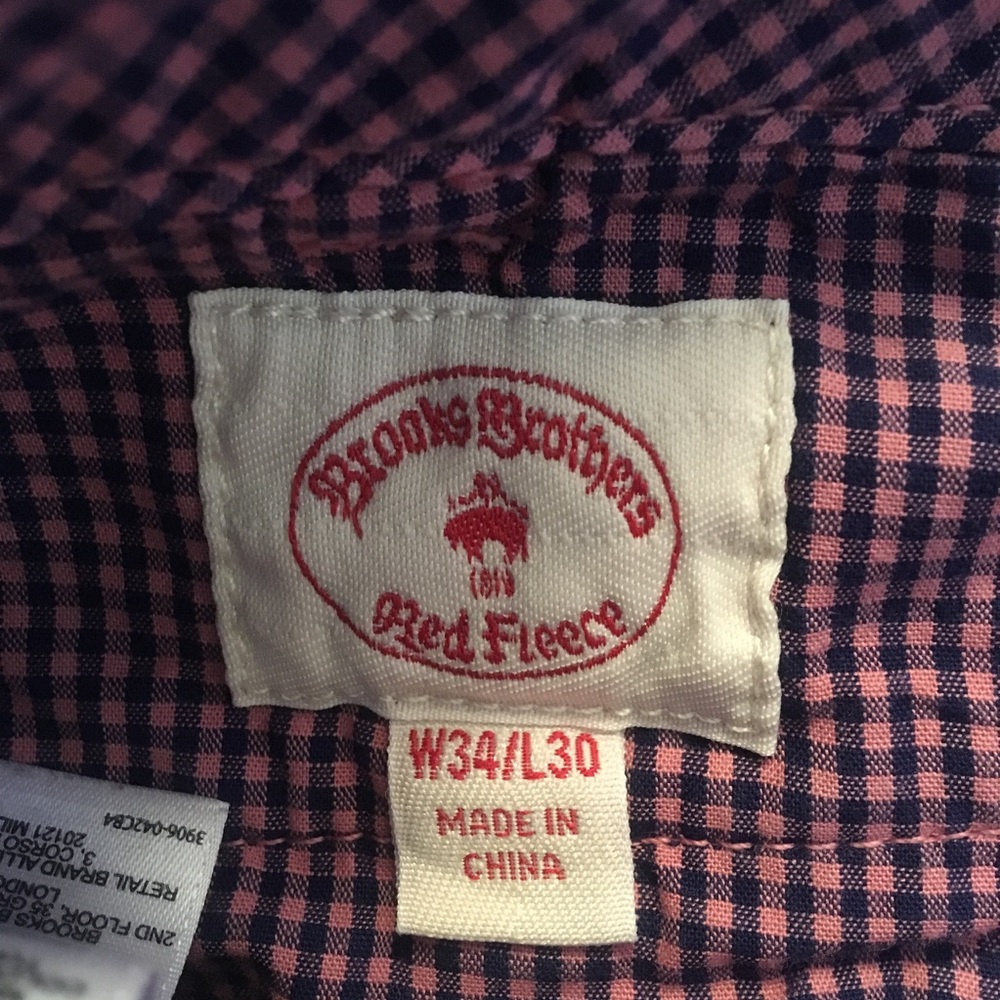 ❌SOLD❌Brooks Brothers Red Fleece Chinos - Picture 4 of 4