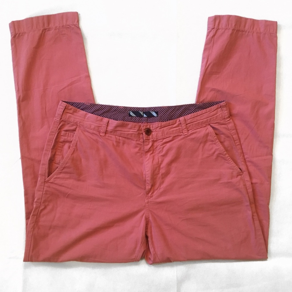 ❌SOLD❌Brooks Brothers Red Fleece Chinos - Picture 2 of 4