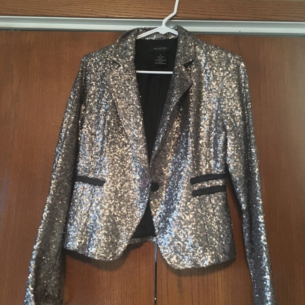 Sequin blazer