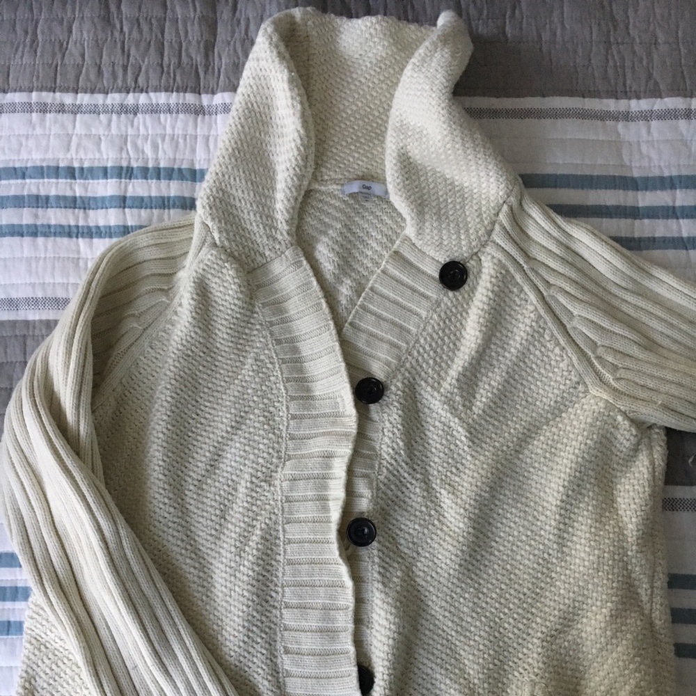 Gap heavyweight cotton cardigan