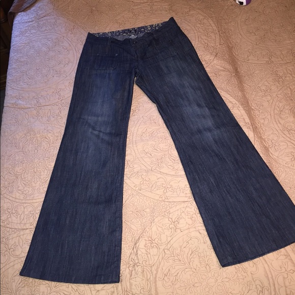 Rock Revolution Wide Leg Jeans Sz 11/30 - Picture 3 of 5