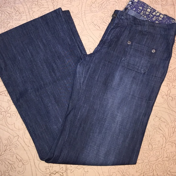Rock Revolution Wide Leg Jeans Sz 11/30 - Picture 4 of 5