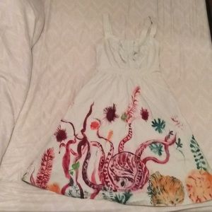 Anthropologie strap dress