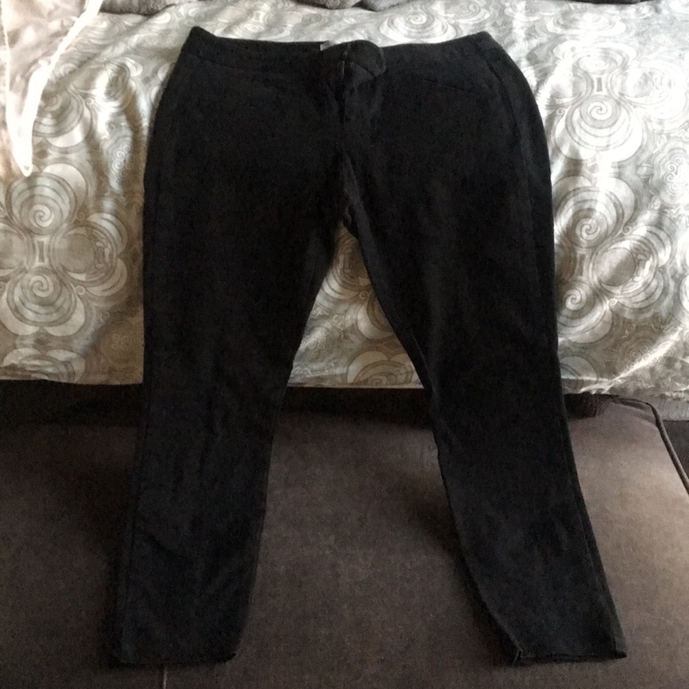 Gap ultra skinny ankle black pants