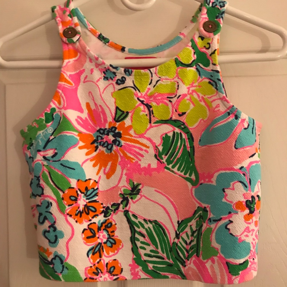 Lilly for target girls 10/12 cropped tank