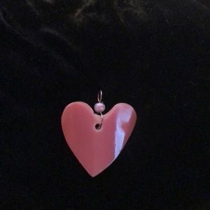 Pink conch shell necklace from Belize