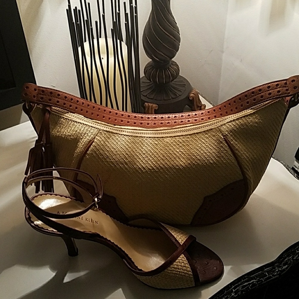 This bag matches the name Klein shoe