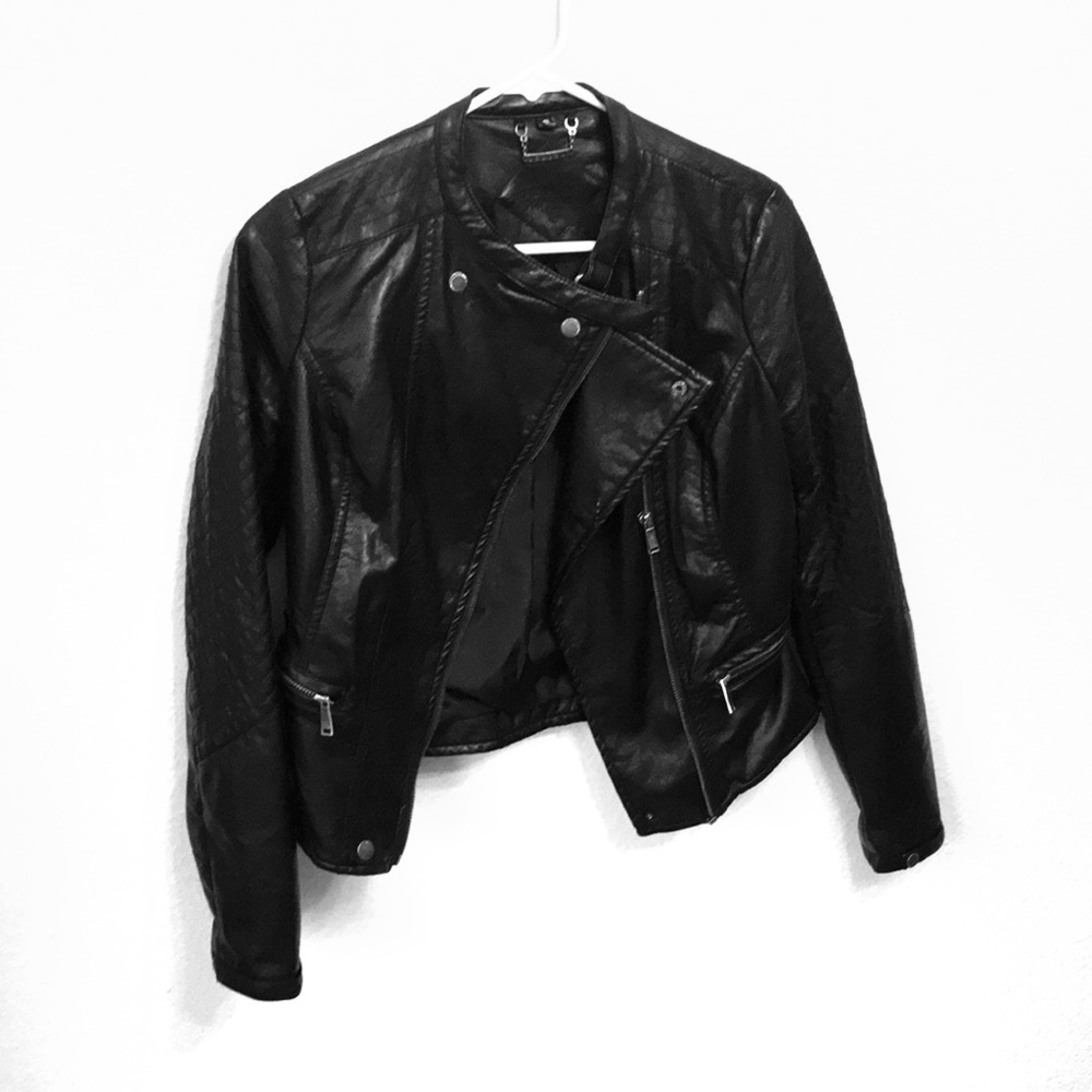 Leather jacket