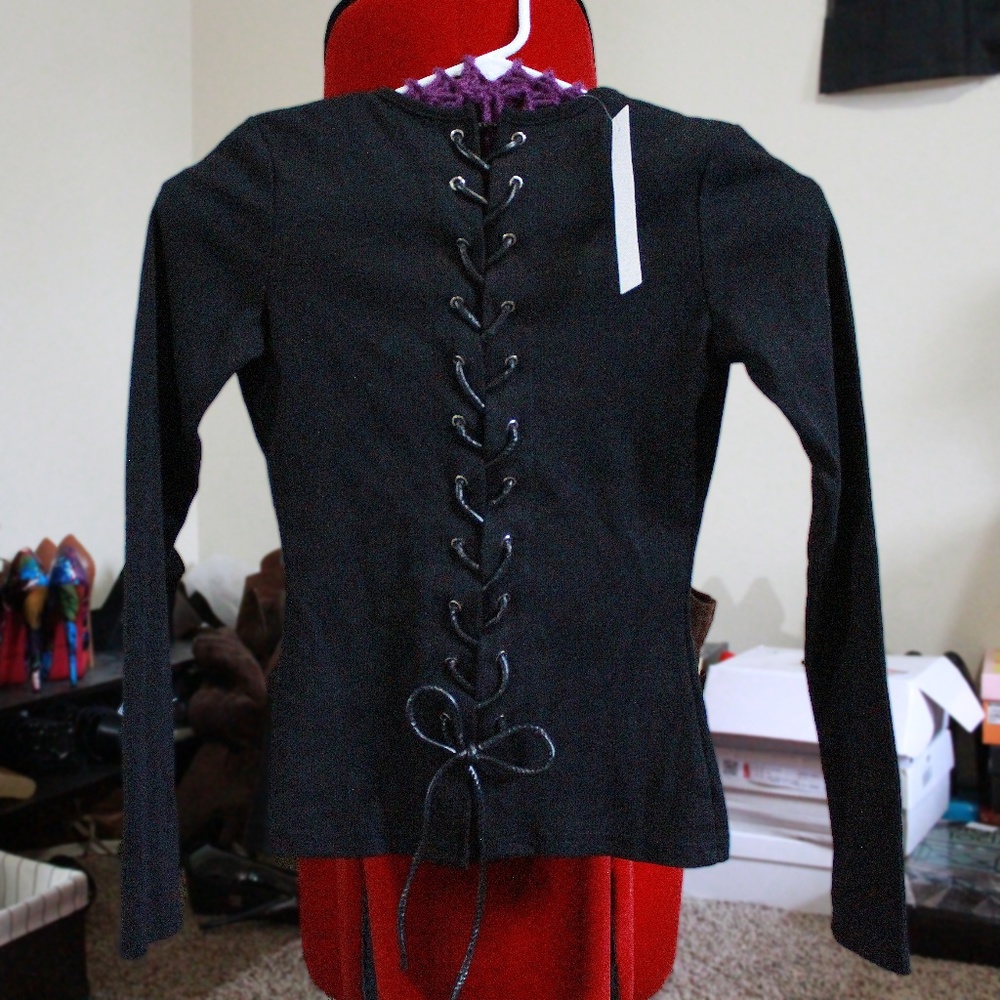 Corset Lace Up Back