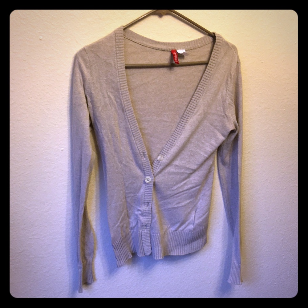 Beige cardigan