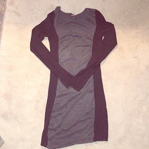 Long sleeve sweater dress