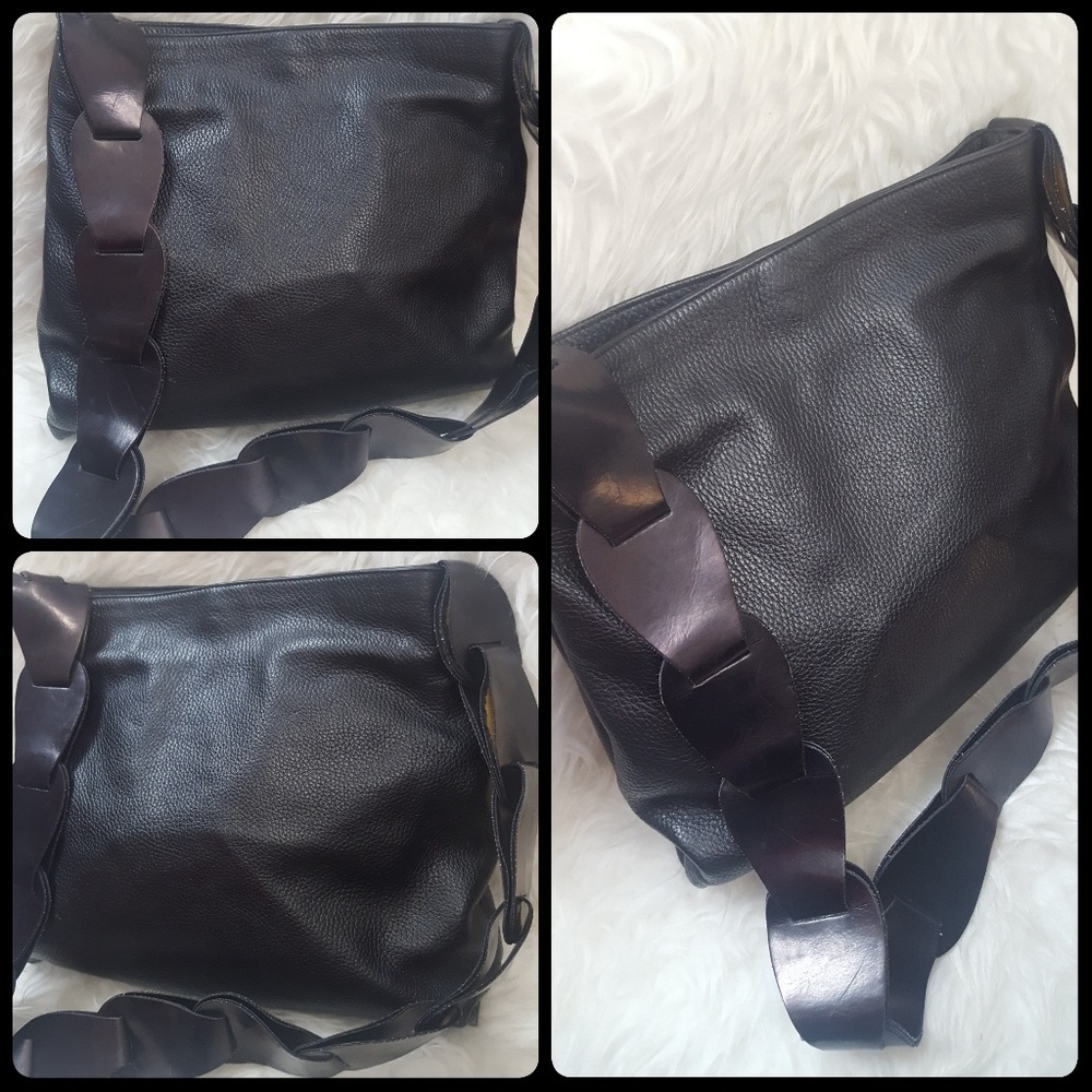 Preswick & Moore Italy Leather Crossbody - Picture 6 of 8