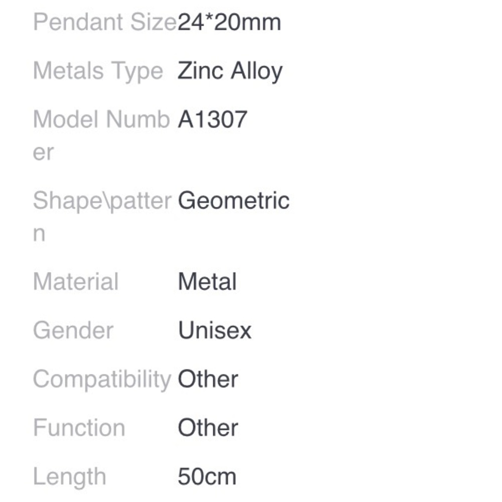 "When words fail.music speaks" necklace - Picture 5 of 5