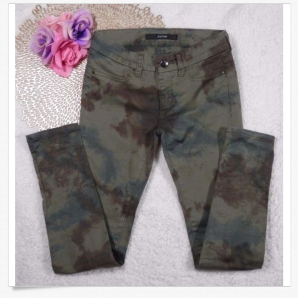 Joes Jeans Girls Jeggings Skinny Pants Olive Camo