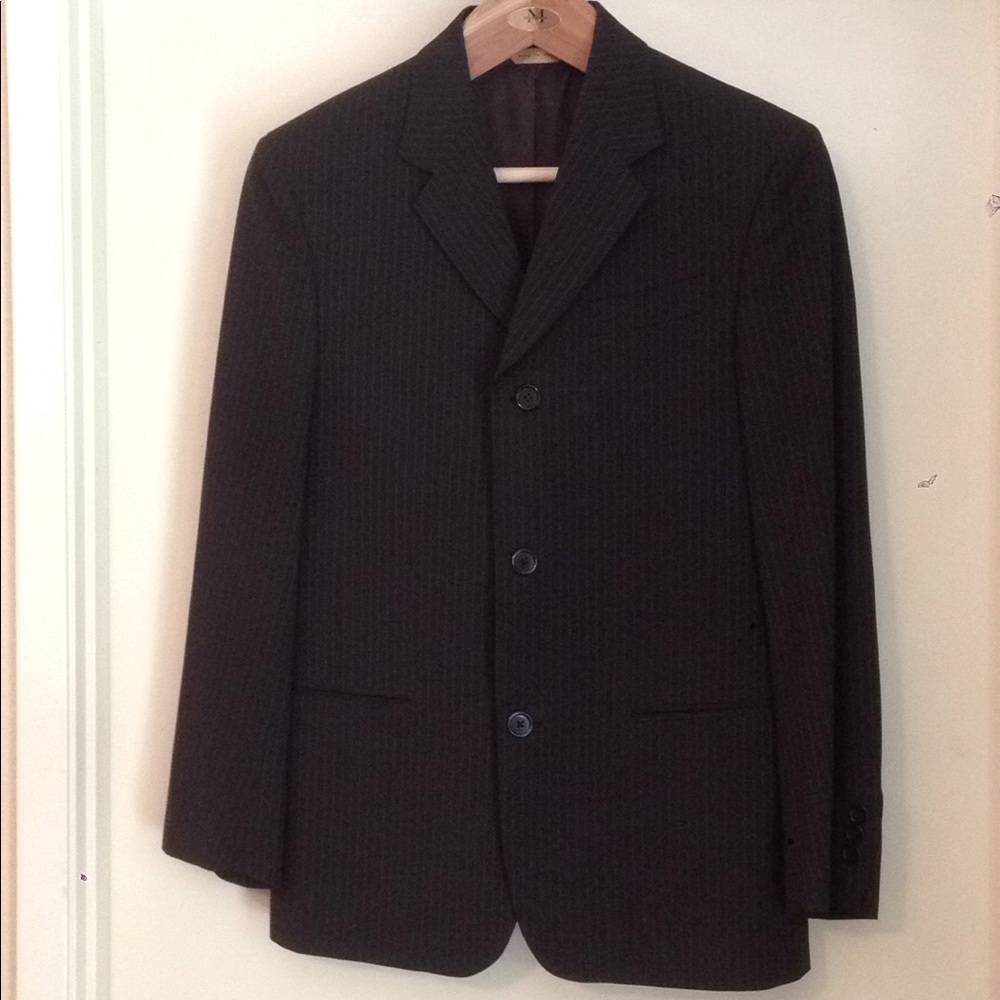Donna Karan-Signiature Suit Fitted* Men’s 36 Italy