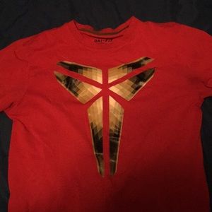 Red Nike Kobe Bryant basketball shirt