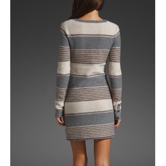 Splendid Patchwork Striped Sweater Dress - Picture 3 of 3