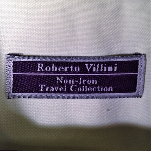 *SOLD*Roberto Villini Men's Light Green Shirt - Picture 6 of 7