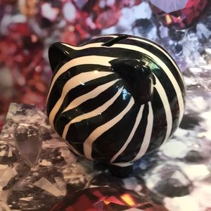 Brand New Zebra Piggy Bank 🐷