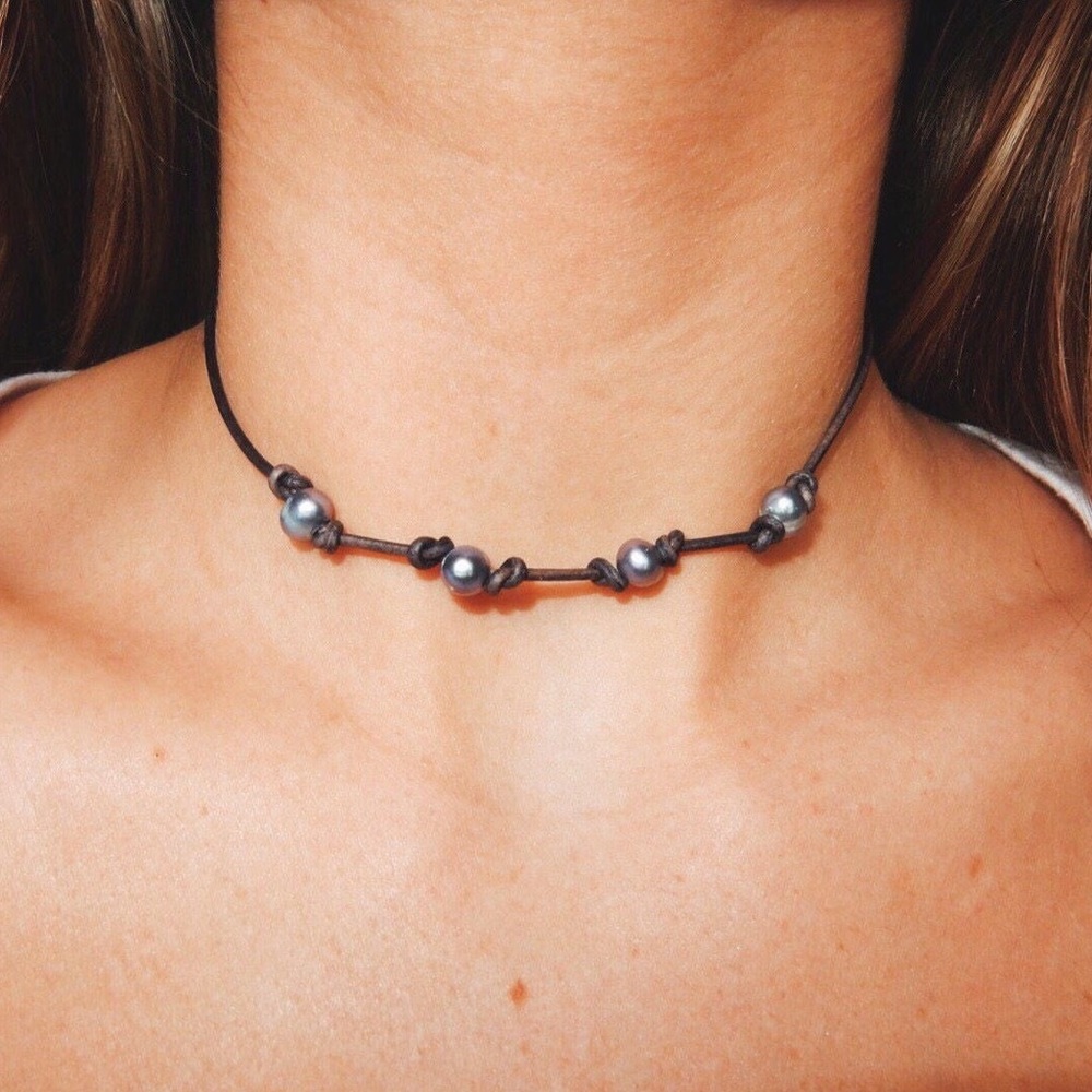 •Mini Ocean Pearl Choker•