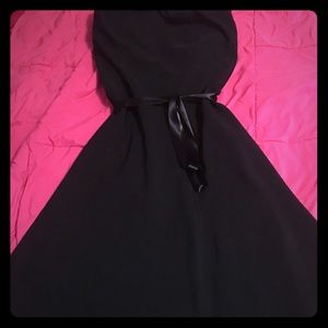 Strapless Black Dress
