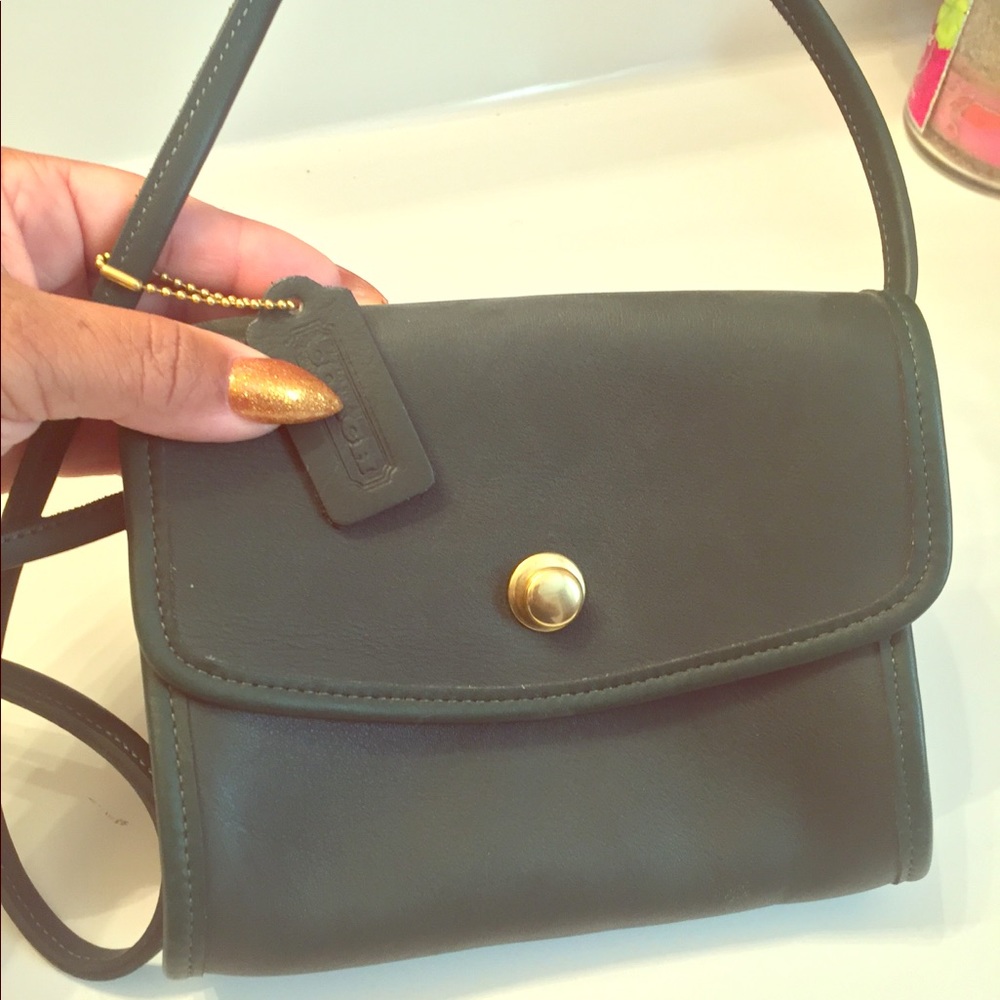 Coach cross body purse