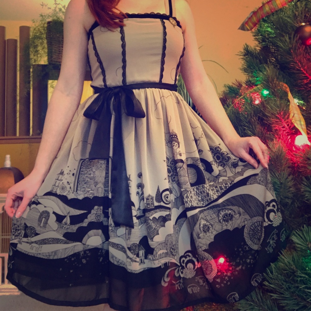 Nick & Mo Quant Little Village Dress