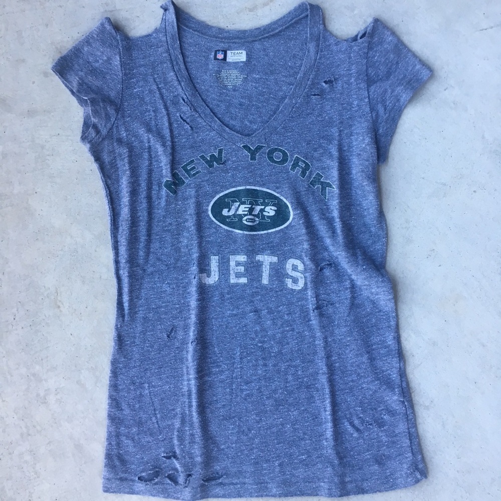 Distressed Jets Shirt