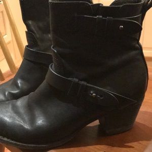 Rag and bone black Harrow boot size 37.5