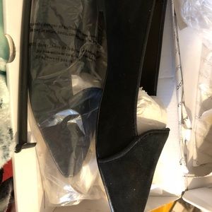 Aldo flats size 5 black