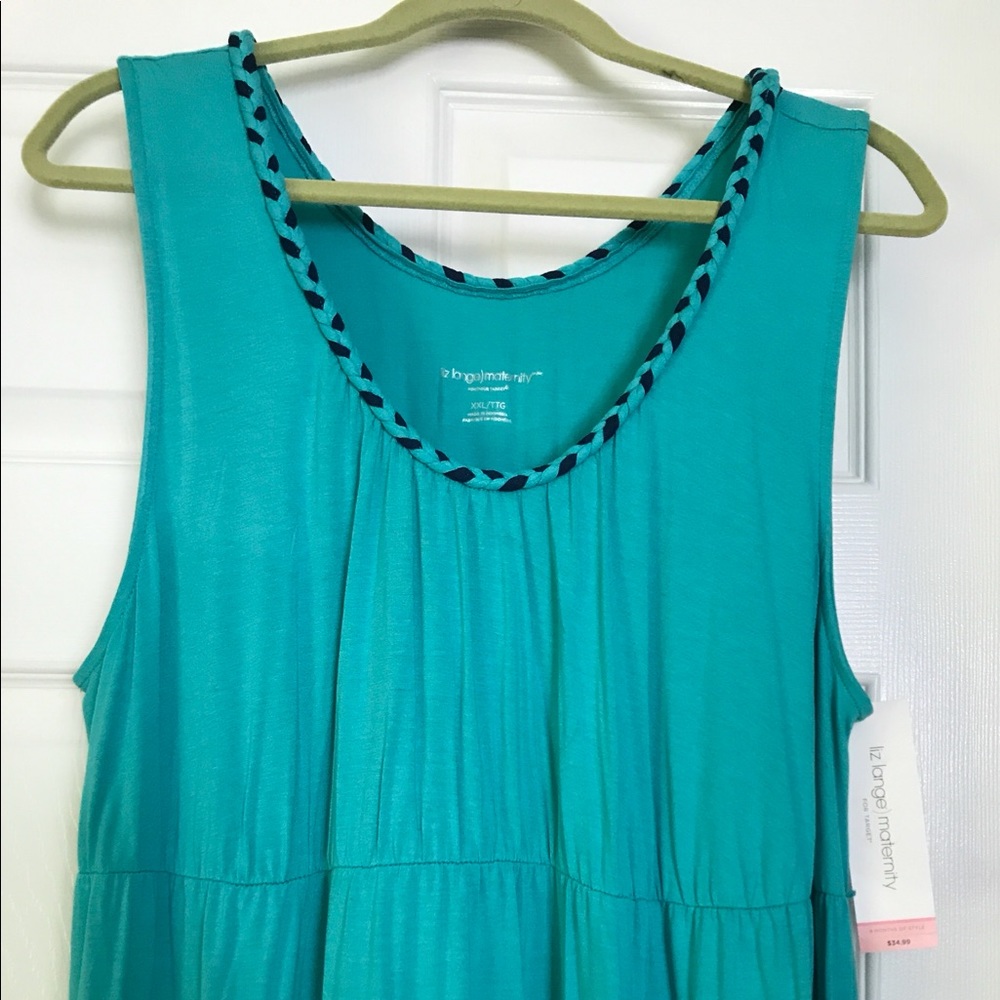 Maxi maternity dress by Liz Lange