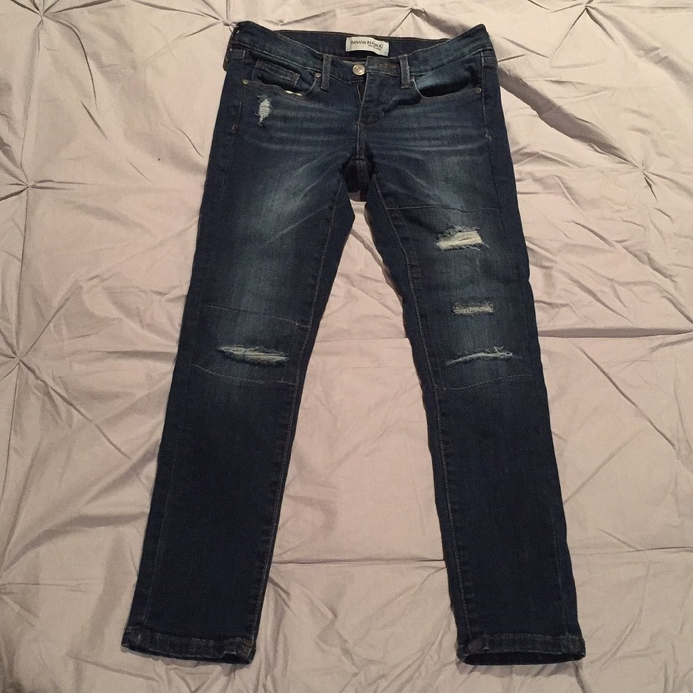 Banana Republic skinny ankle jeans