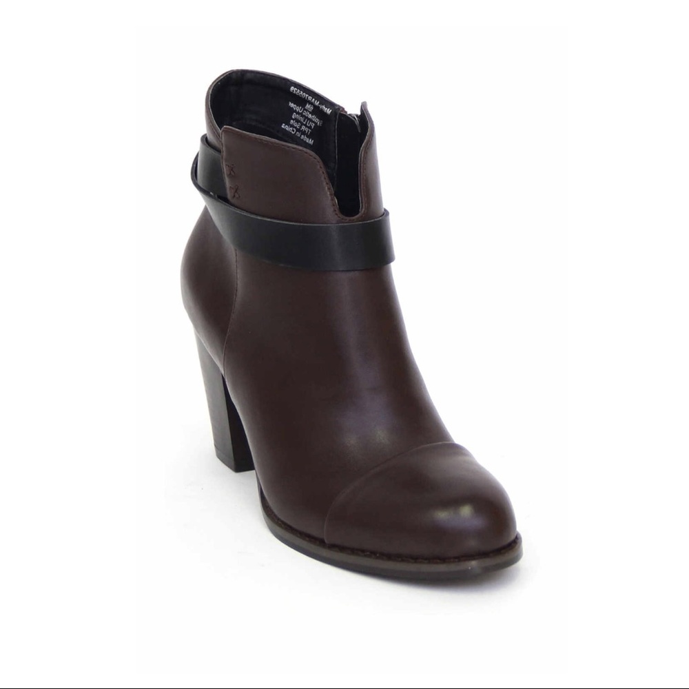 Brown ankle boots