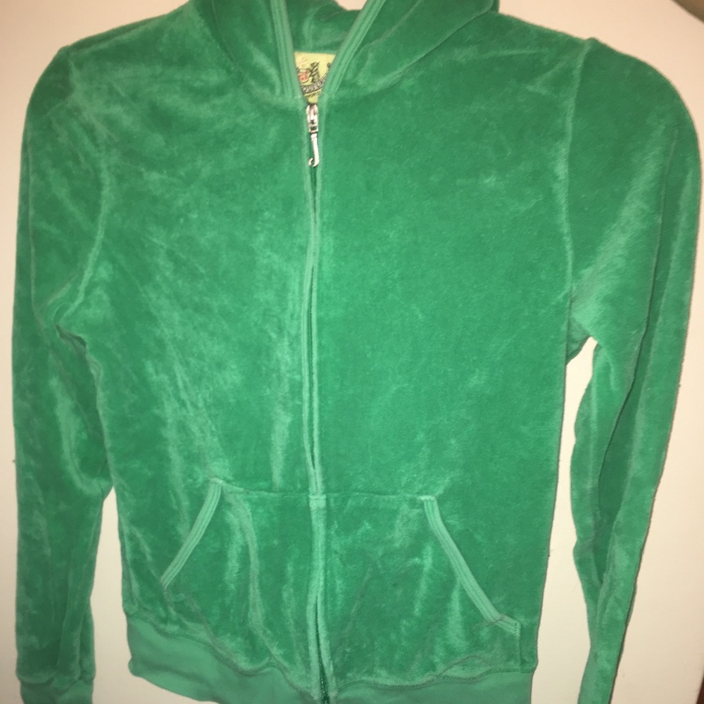 Juicy jacket size large green