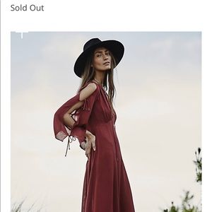 Free People Prettiest Thing Midi Dress