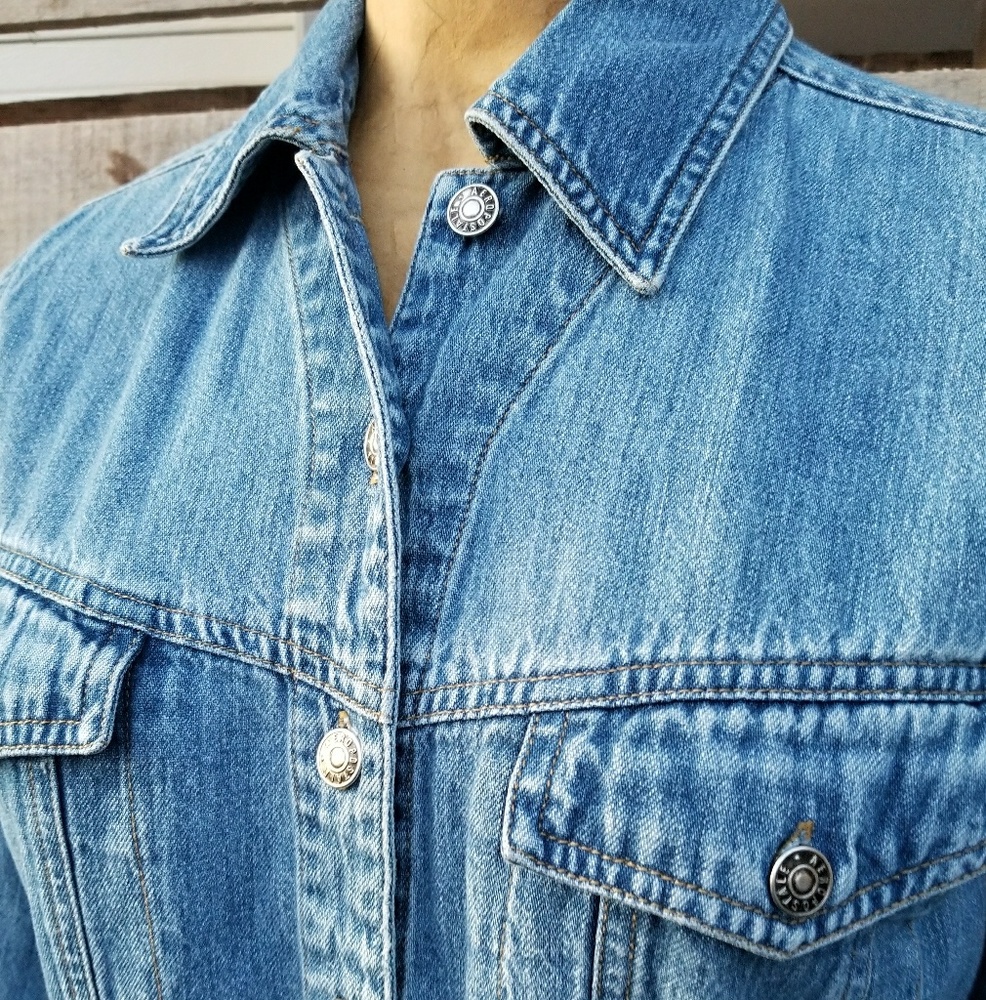 Aeropostale denim jean shirt