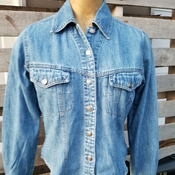 Aeropostale denim jean shirt - Picture 2 of 6