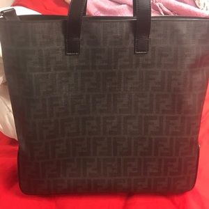 Fendi Zucca Too Handle Tote