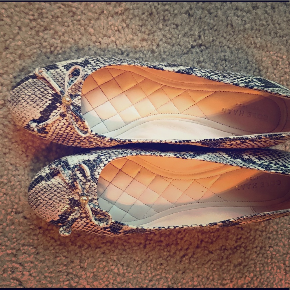 Cole Haan Snakeskin Heels