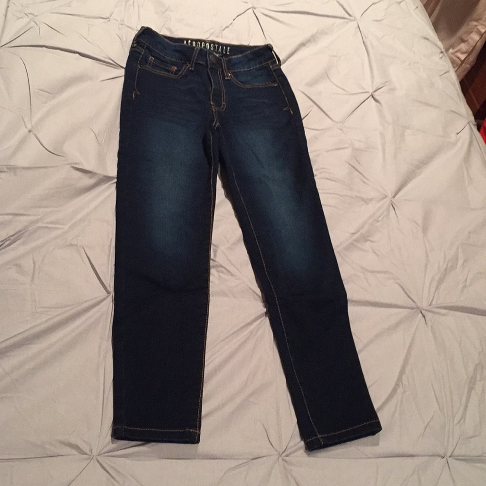 Aeropostale high waisted ankle jegging