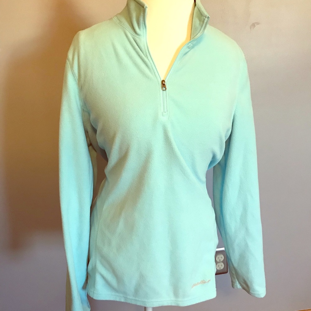 Eddie Bauer 1/4 zip fleece top