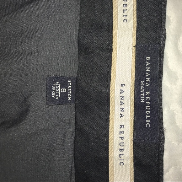 Gray Banana Republic Martin Pant with Stretch - Picture 7 of 7