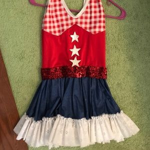 Western dance costume