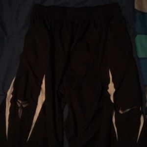 Black nike Kobe Bryant basketball shorts