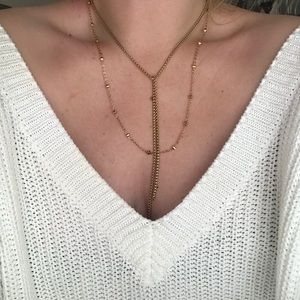 Lili Claspe Gold Layered Necklace