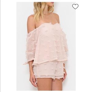 Textured romper