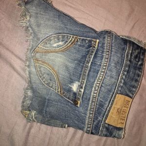 Hollister size 5 Jean shorts