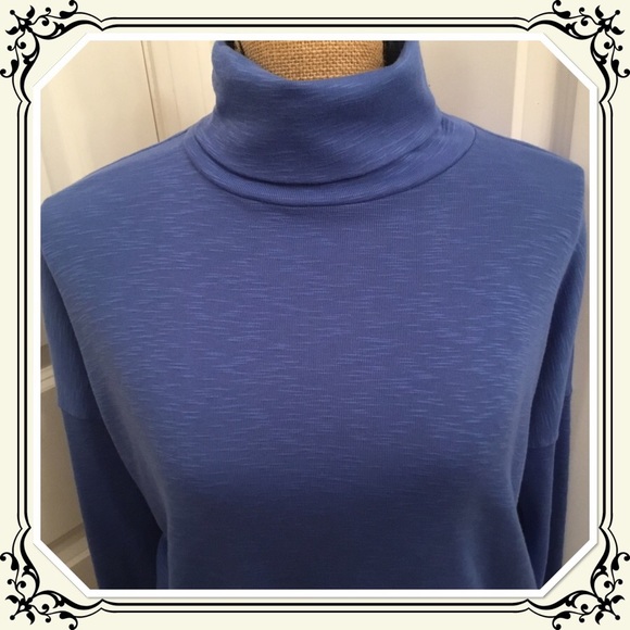Aerie Cornflower Blue Turtleneck - NWT - Small - Picture 1 of 5