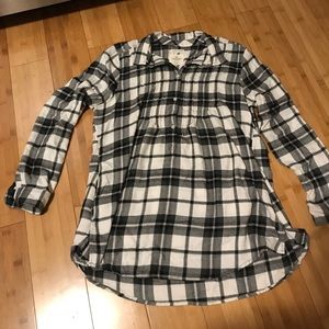 AMERICAN EAGLE FLANNEL TOP (very soft)