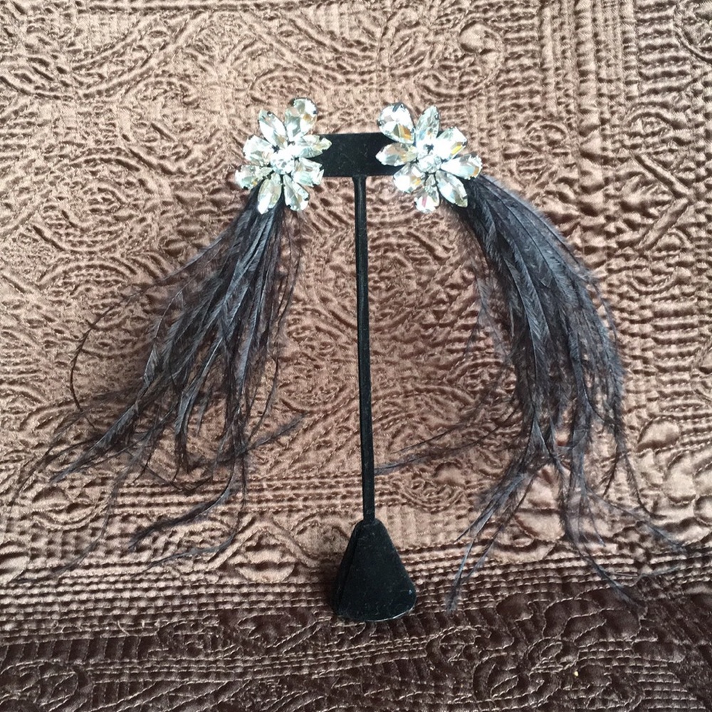 Chico’s Eloise Feather Earrings!
